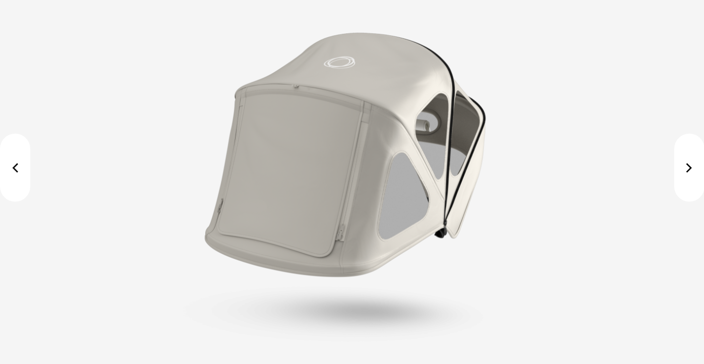 bugaboo buffalo breezy sun canopy arctic grey